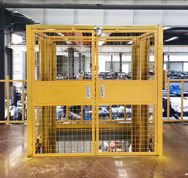 上饶智能导轨式升降机亮相